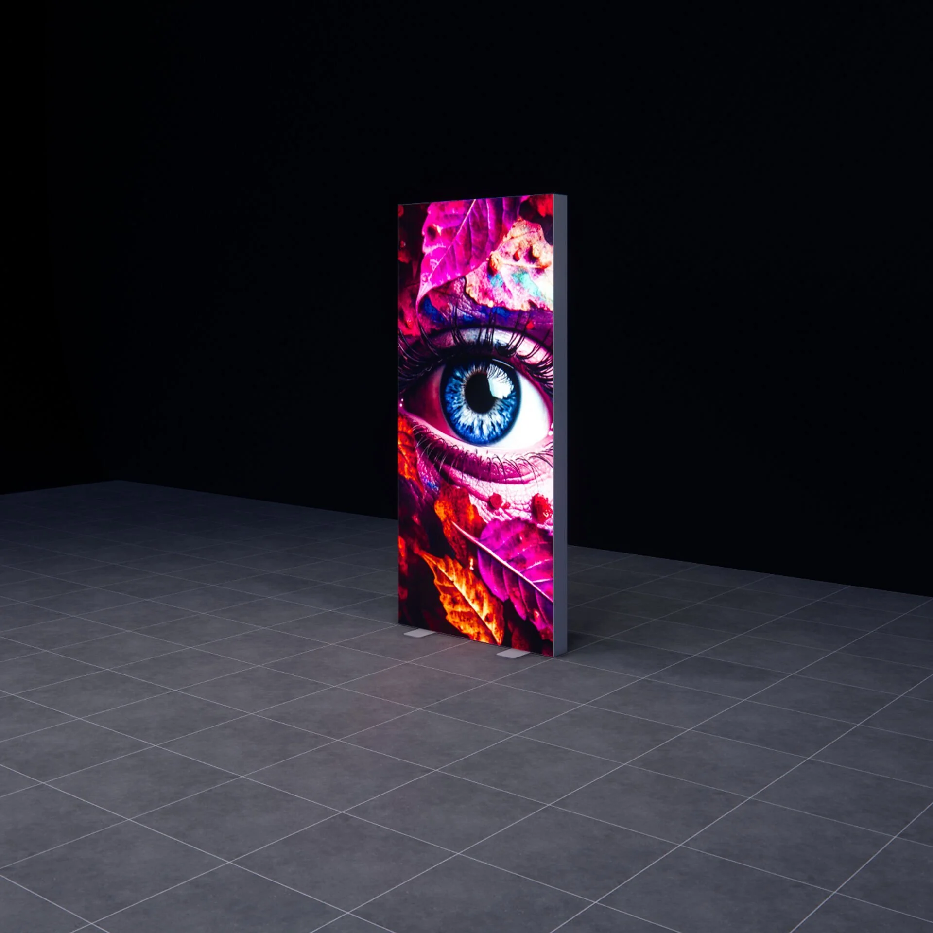 Ayaklı Lightbox 100xh225cm - Görsel 2